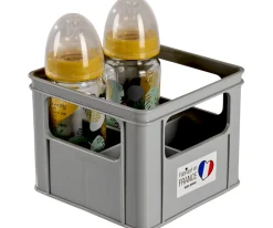 Thermobaby Bandeja para 4 Biberones Gris^ Biberones