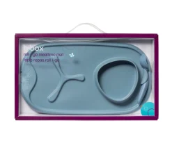 b.box Bandeja Silicona Roll + Go con Cuchara Ocean