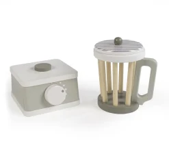 Niños Walking Mum Batidora Madera Botton