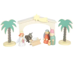small foot Belén de Madera Cuento de Navidad^ Adornos Y Decoración Navidad