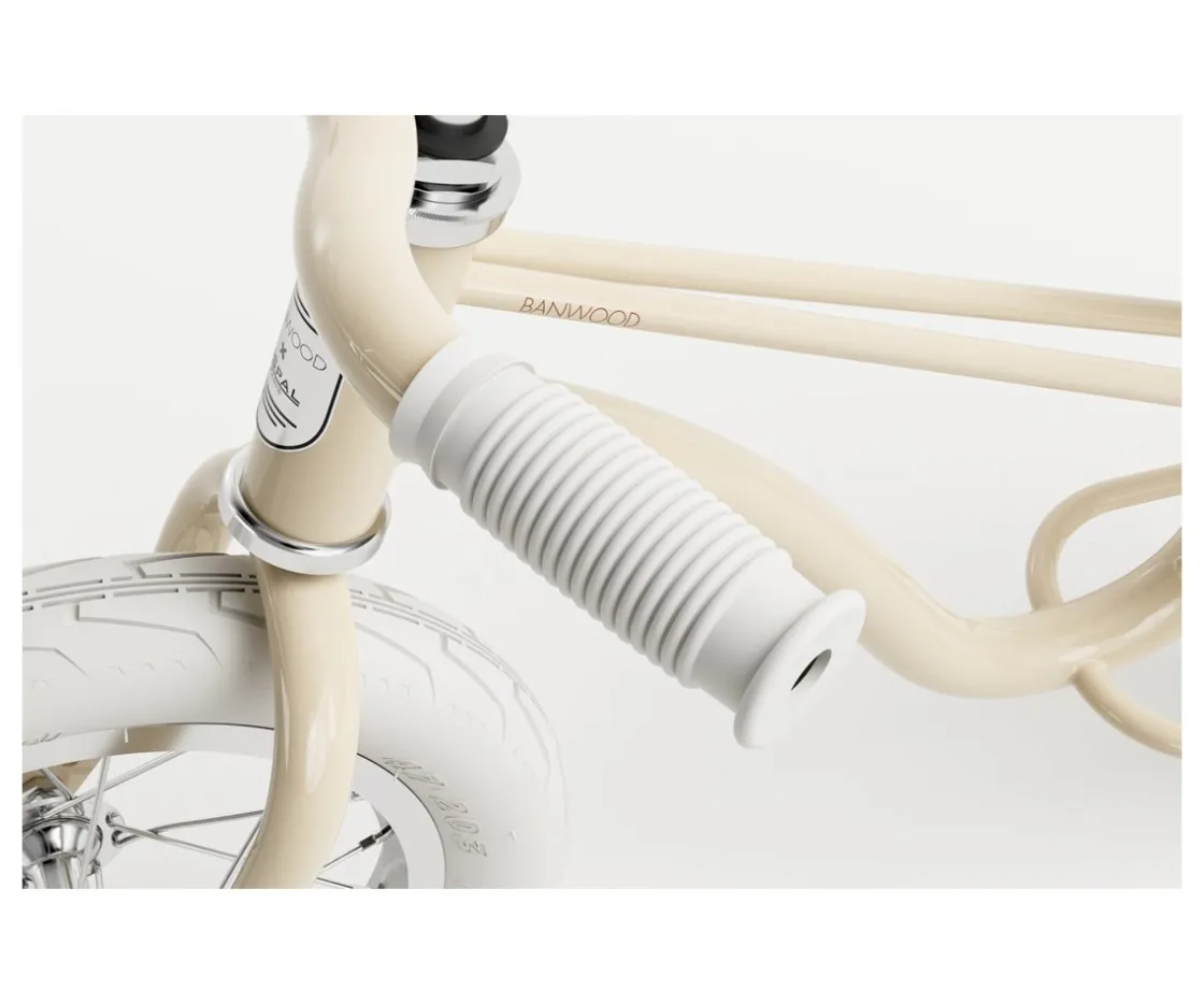 Niños Banwood Bicicleta sin Pedales Icon Crema