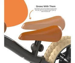 Niños Yvolution Bicicleta sin Pedales Yvelo Junior Air Negra