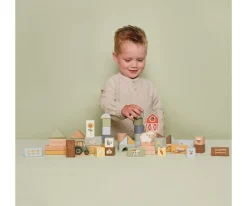 Niños Little Dutch Bloques de Construcción Little Farm FSC