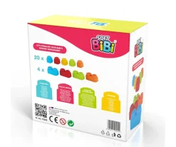 BiBio Bloques Sensoriales Soft^Niños Juguetes Bebé 6 Meses