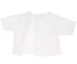 Tutete Textil Blusa Popelín Blanca para Muñeco^Niños Accesorios Para Muñecas