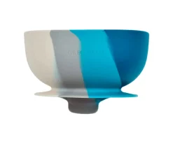 Grech & Co Bol con Ventosa Color Splash Desert Teal Ombre^ Vajilla Infantil