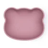 We Might Be Tiny Bol con Ventosa y Tapa Oso Dusty Rose^ Vajilla Infantil