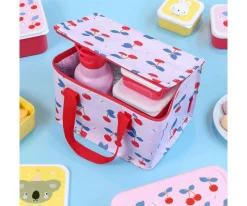 A Little Lovely Company Bolsa Almuerzo Térmica Cherries Personalizable^ Bolsas Térmicas