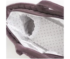 Pasito a Pasito Bolsa Canastilla Cherry Velvet^Niños Bolsas Hospital Bebé