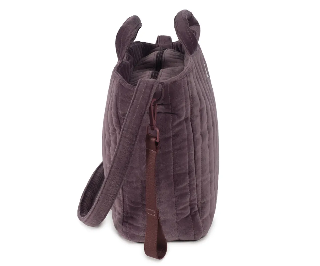 Pasito a Pasito Bolsa Canastilla Cherry Velvet^Niños Bolsas Hospital Bebé