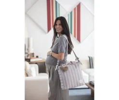 Walking Mum Bolsa Canastilla Sintra Beige Personalizable^Niños Bolsas Hospital Bebé