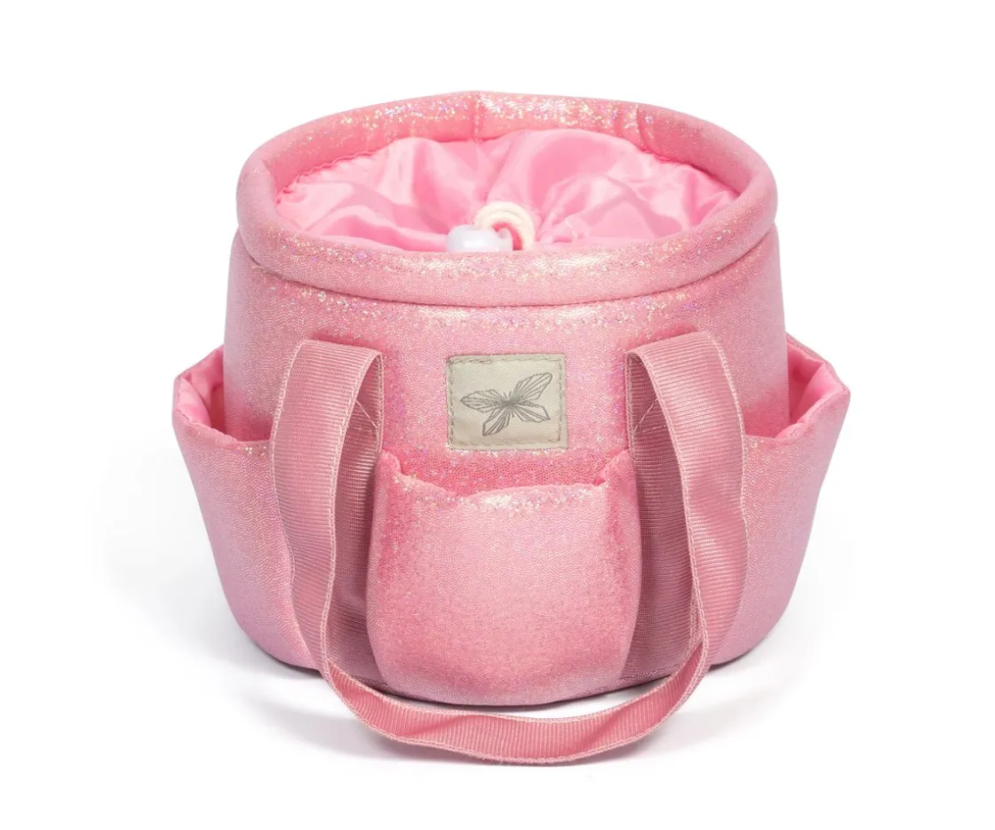 Niños byAstrup Bolsa de Aseo Horse Rosa Glitter