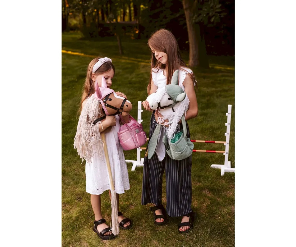 Niños byAstrup Bolsa de Aseo Horse Rosa Glitter