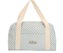 Cristina de Jos'h Bolsa de Deporte Mini Star Grey Personalizable^ Bolsas De Deporte