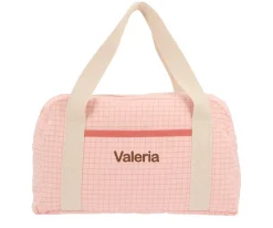 Cristina de Jos'h Bolsa de Deporte Nordic Check Blush Personalizable^ Bolsas De Deporte