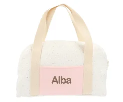 Cristina de Jos'h Bolsa de Deporte Rainbow Dots Rosa Personalizable^ Bolsas De Deporte