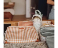 Grech & Co Bolsa Merienda Térmica Sienna Gingham^ Bolsas Térmicas