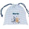Tutete Textil Bolsa Merienda Vichy Magical Forest Personalizable