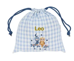 Tutete Textil Bolsa Merienda Vichy Magical Forest Personalizable