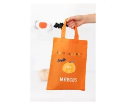Tutete Bolsa Naranja Truco o Trato Halloween Personalizable^Niños Disfraces Para Niños