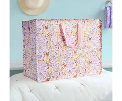 A Little Lovely Company Bolsa Organizadora XL Flower Garden^ Organizadores