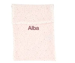 Cristina de Jos'h Bolsa para Pañales Rainbow Dots Rosa Personalizable^Niños Cambiadores Para Bebés