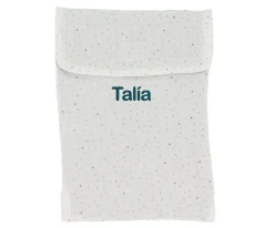 Cristina de Jos'h Bolsa para Pañales Rainbow Dots Azul Personalizable^Niños Cambiadores Para Bebés