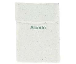 Cristina de Jos'h Bolsa para Pañales Rainbow Dots Verde Personalizable^Niños Accesorios Carrito Bebé