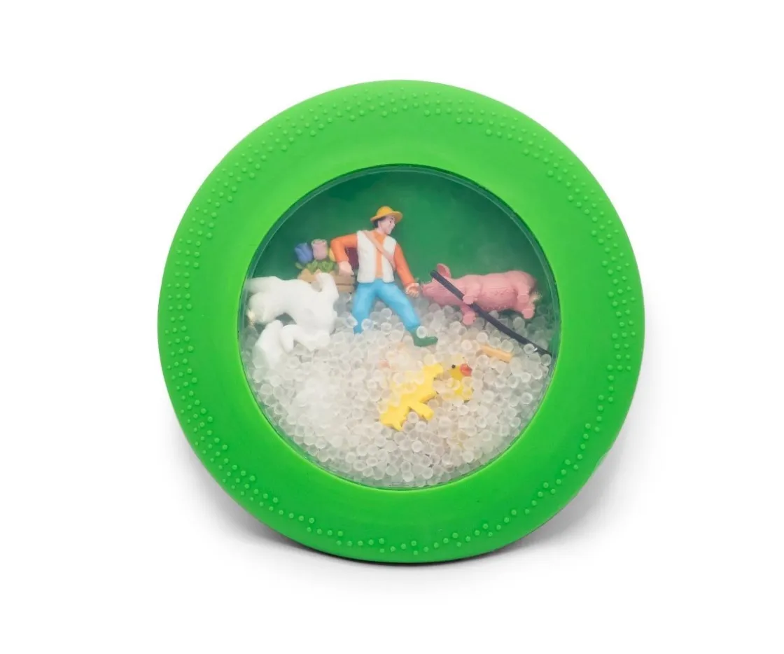 Niños Jellystone Designs Bolsa Sensorial Peekaboo Farm