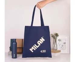 Milan Bolsa Tote Bag Personalizable Colección 430 Since 1918 Azul Marino