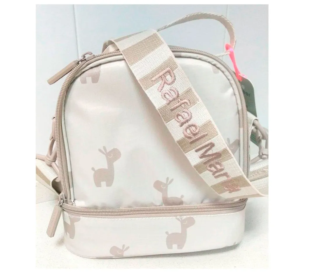 Done by Deer Bolsa Térmica Croco Green Personalizable^ Bolsas Térmicas