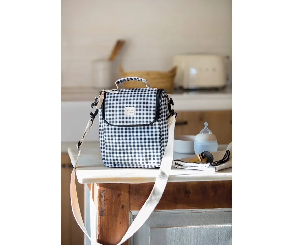 Walking Mum Bolsa Térmica I Love Vichy Negro