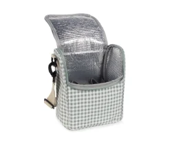 Walking Mum Bolsa Térmica para Biberones I Love Vichy Verde^ Bolsas Térmicas