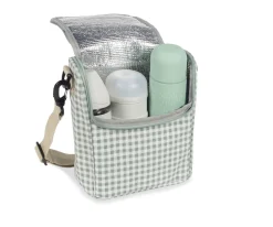 Walking Mum Bolsa Térmica para Biberones I Love Vichy Verde^ Bolsas Térmicas