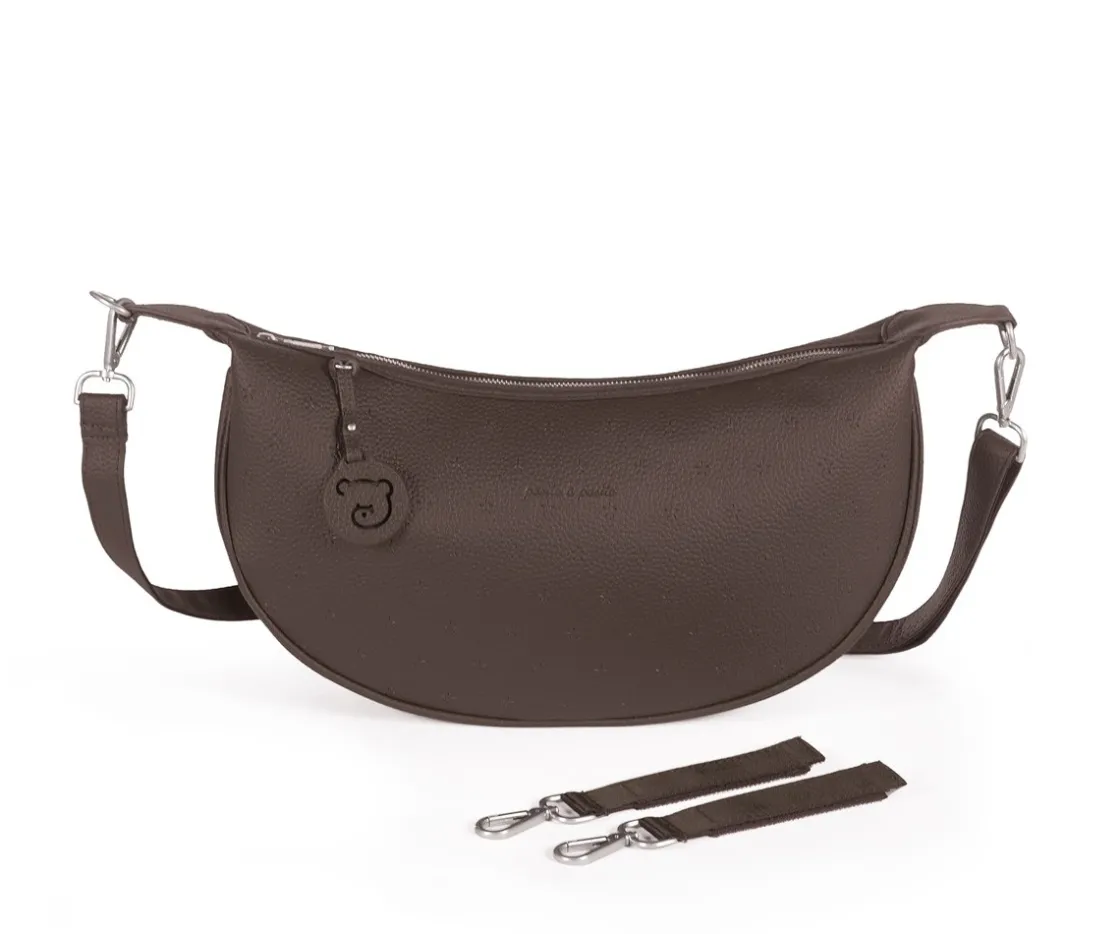 Pasito a Pasito Bolso Bandolera Góndola London Brown^Niños Bolsos
