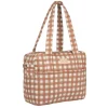 Nobodinoz Bolso Carro Bebé Hyde Park Waterproof Terracota Checks^Niños Bolsos Carro Bebé