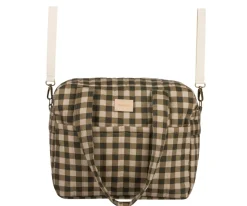 Nobodinoz Bolso Carro Bebé Hyde Park Waterproof Green Checks^Niños Bolsos Carro Bebé