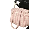 Nobodinoz Bolso Carro Bebé Stories Powder Red Checks^Niños Bolsos Carro Bebé