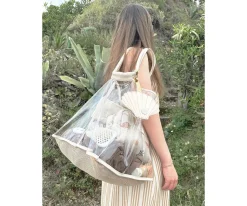 Play and store Bolso de Playa Beige^ Bolsas De Playa