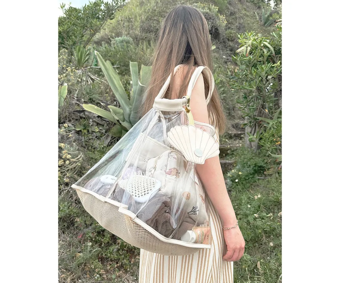 Play and store Bolso de Playa Beige^ Bolsas De Playa