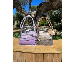 Play and store Bolso de Playa Lilac^ Bolsas De Playa