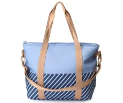 Monnëka Bolso Nevera Stripes Blue
