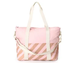 Monnëka Bolso Nevera Stripes Pink