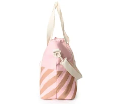 Monnëka Bolso Nevera Stripes Pink