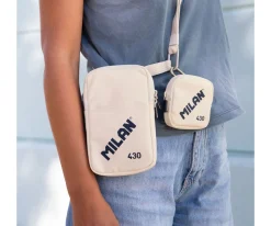 Milan Bolso Pequeño Bandolera Colección 430 Since 1918 Beige