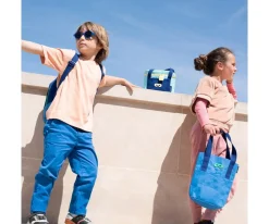 SUPER PETIT Bolso Tote Ecológico Navy Blue Pepito