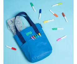 SUPER PETIT Bolso Tote Ecológico Navy Blue Pepito