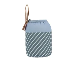 Monnëka Botella Acero con Funda Stripes Blue Personalizable 350ml^ Botellas De Acero