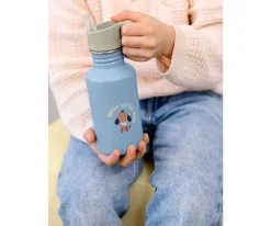 Lassig Botella Acero Inoxidable Pattern Party Blue/Green 500 ml