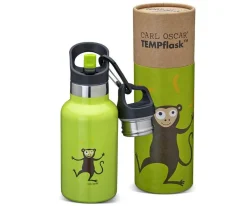 Carl Oscar Botella Acero Inoxidable TEMPflask 350ml Mono Lime